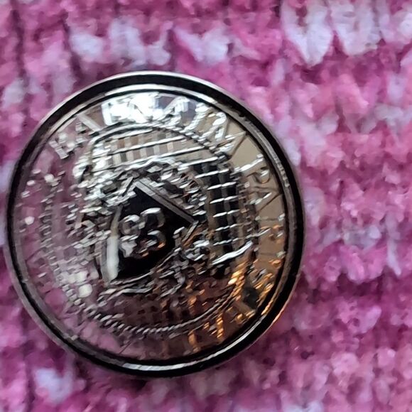 Tweed Pink and Purple Oversized V Neck Knit Cardigan Size Xs - Picture 5 of 12